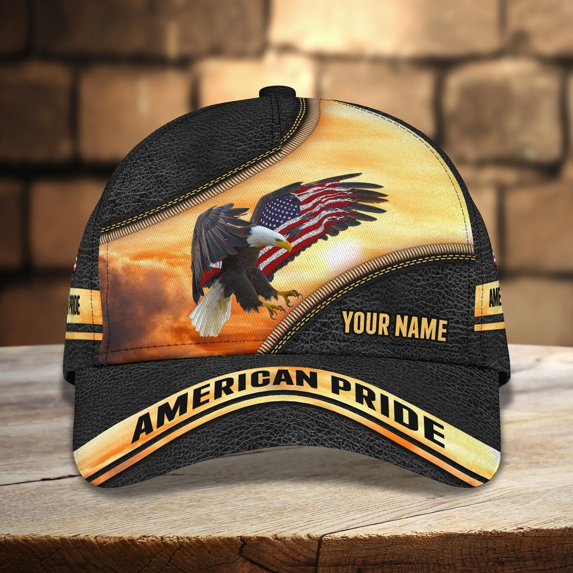 3D Classic Cap American Pride Cap 02 Namashops