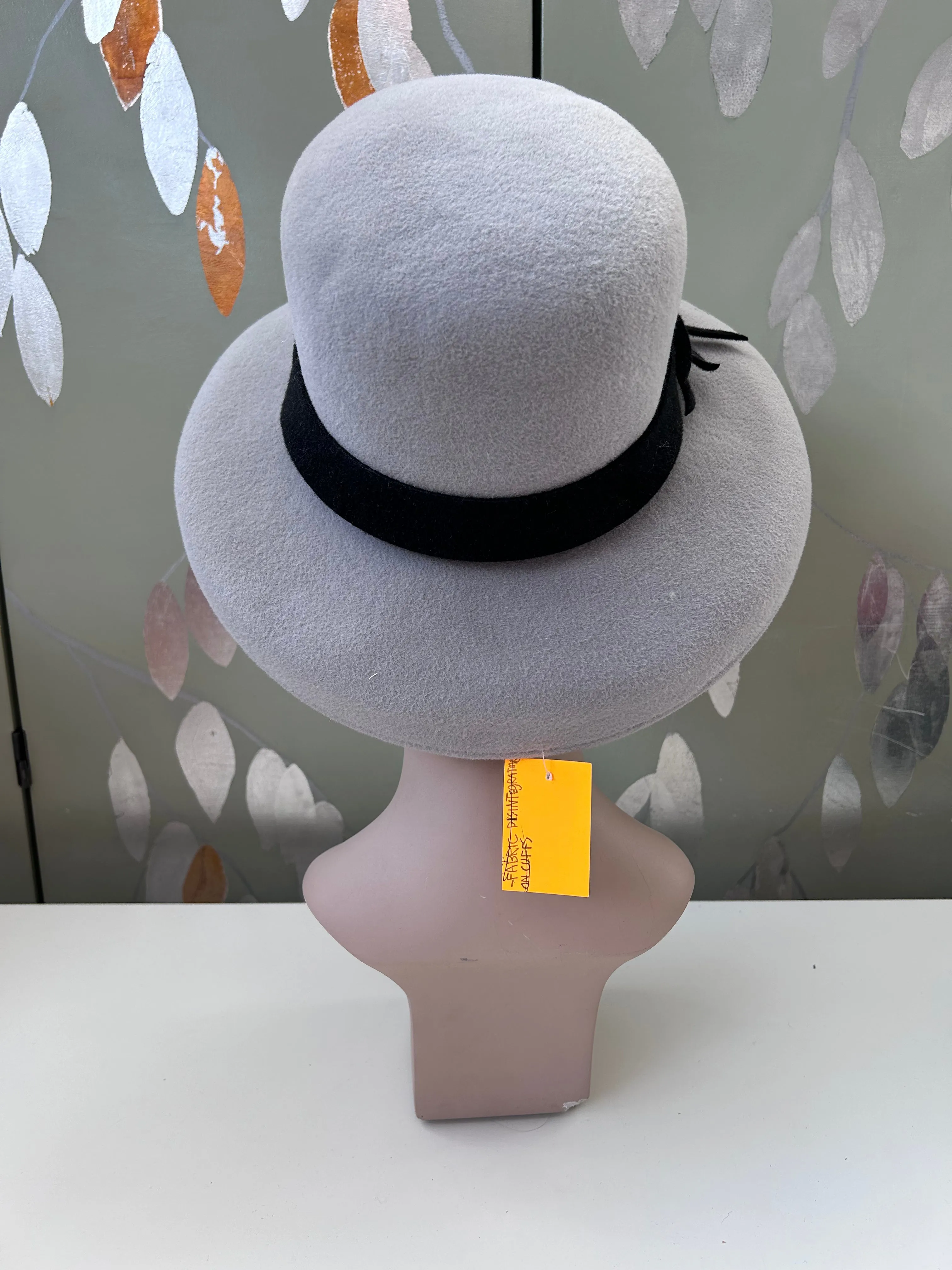80s Grey Felt Frank Oliver Hat