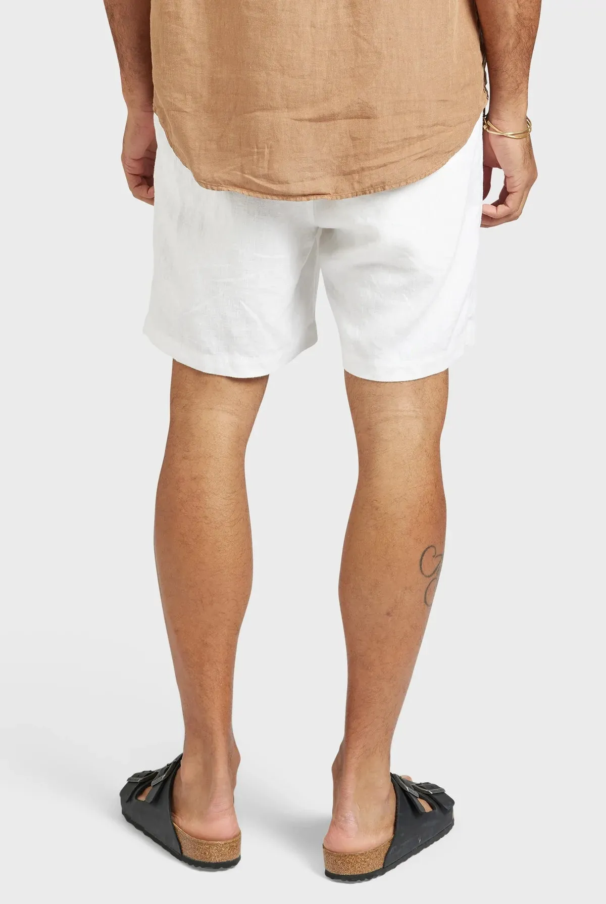 ACADEMY BRAND - Riviera Linen Short White
