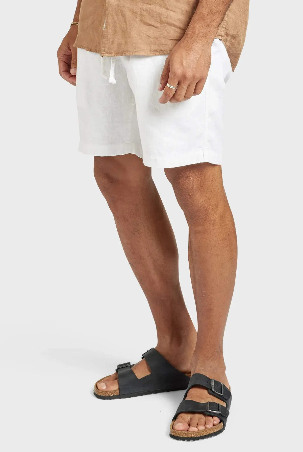ACADEMY BRAND - Riviera Linen Short White