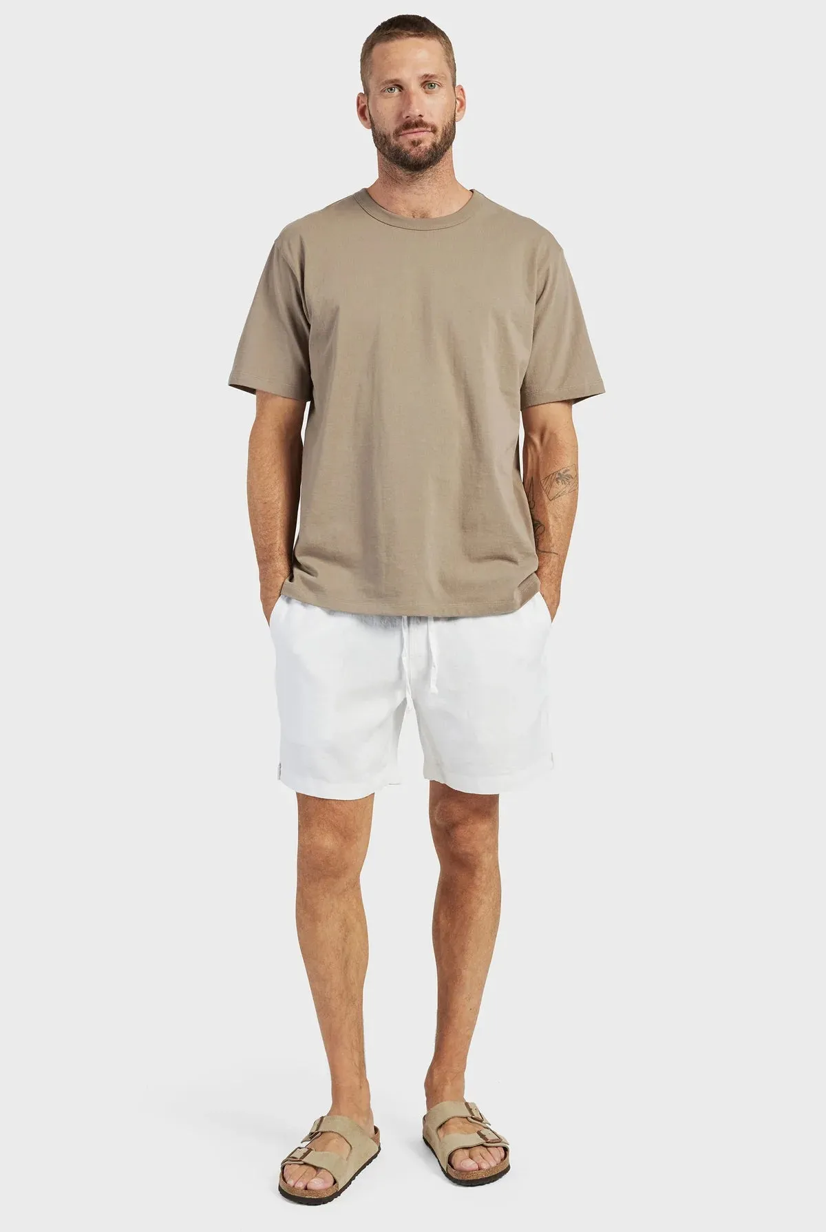 ACADEMY BRAND - Riviera Linen Short White