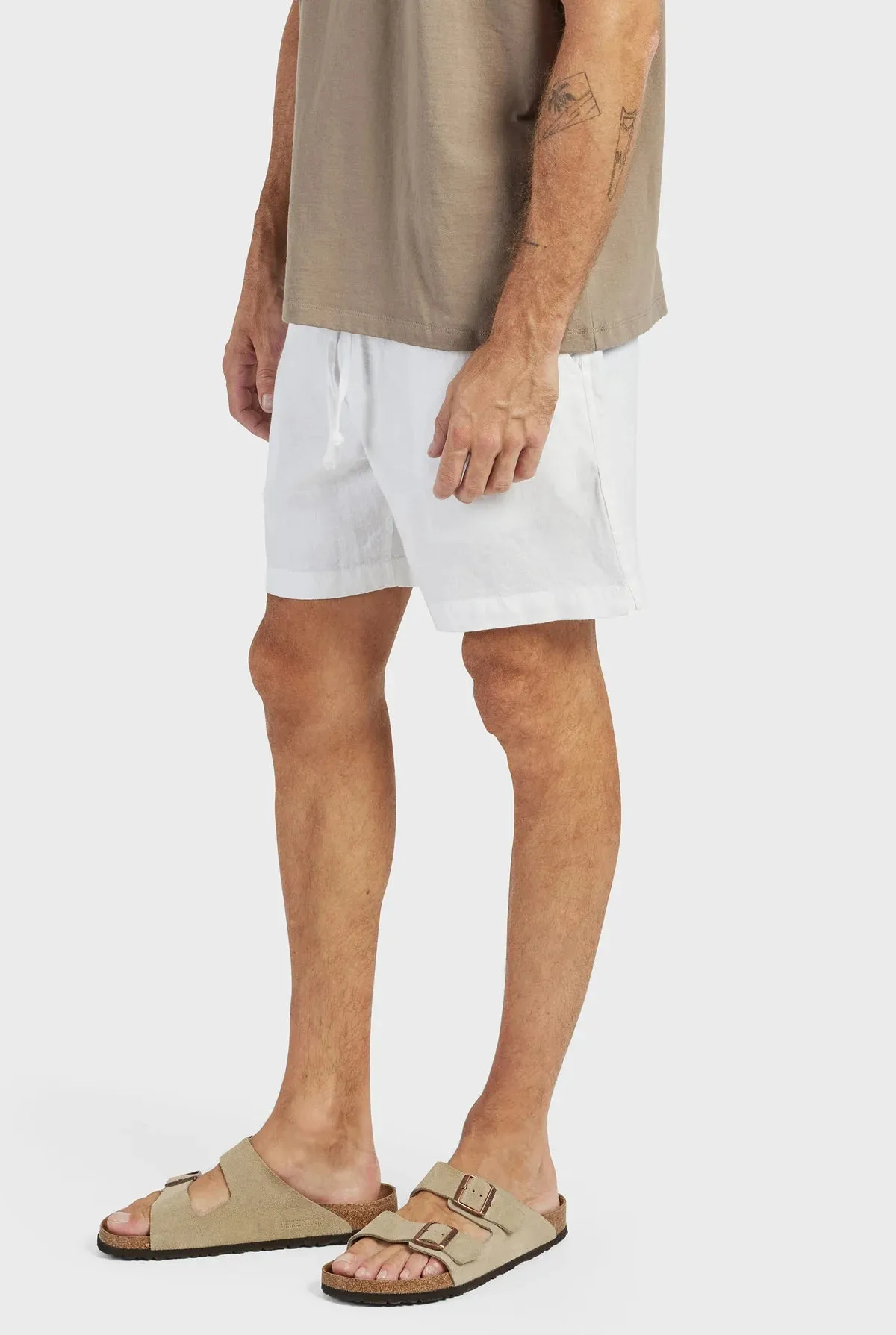 ACADEMY BRAND - Riviera Linen Short White