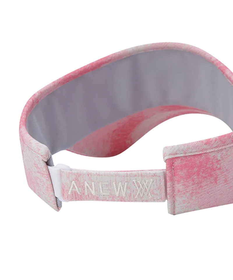 ANEW Unisex Color Pattern Visor - Pink