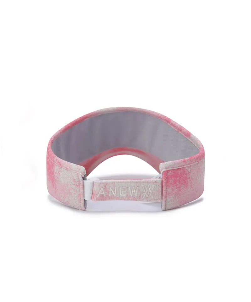 ANEW Unisex Color Pattern Visor - Pink