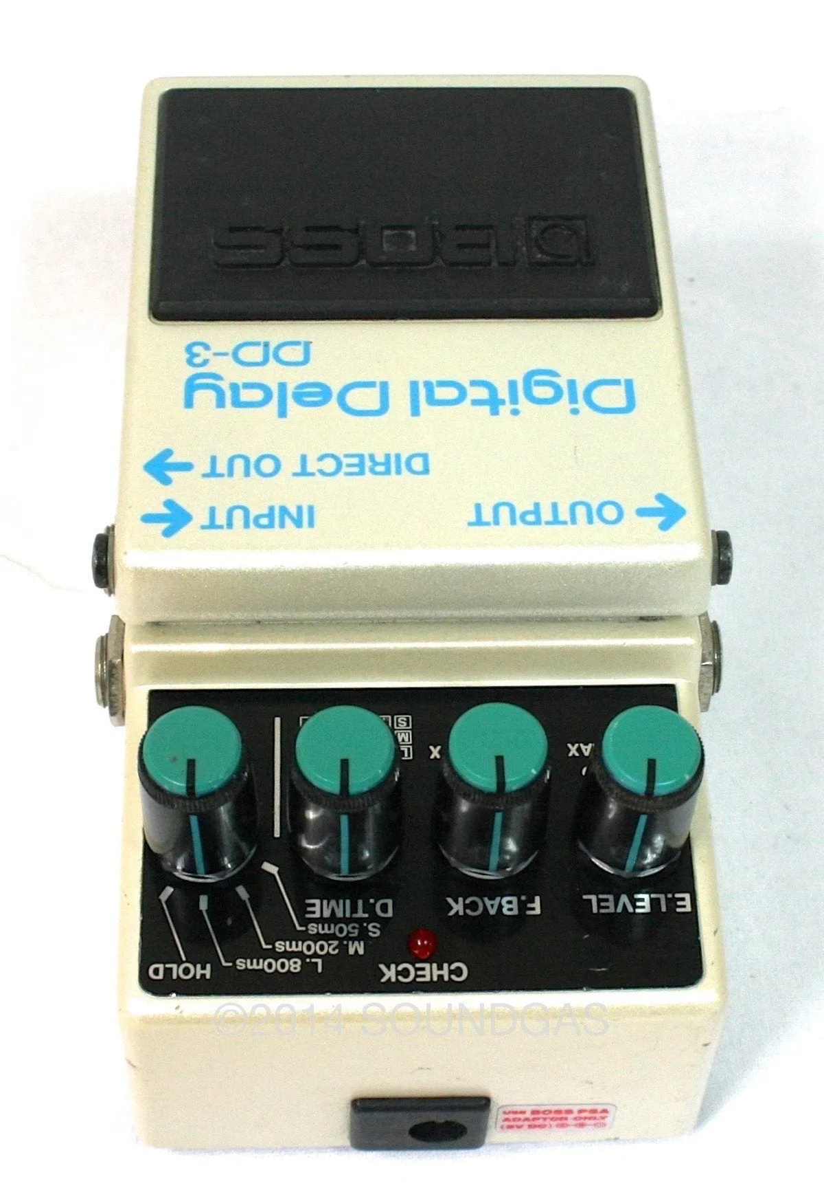 BOSS DD-3 DIGITAL DELAY - Version 1 / Japan / Long Chip