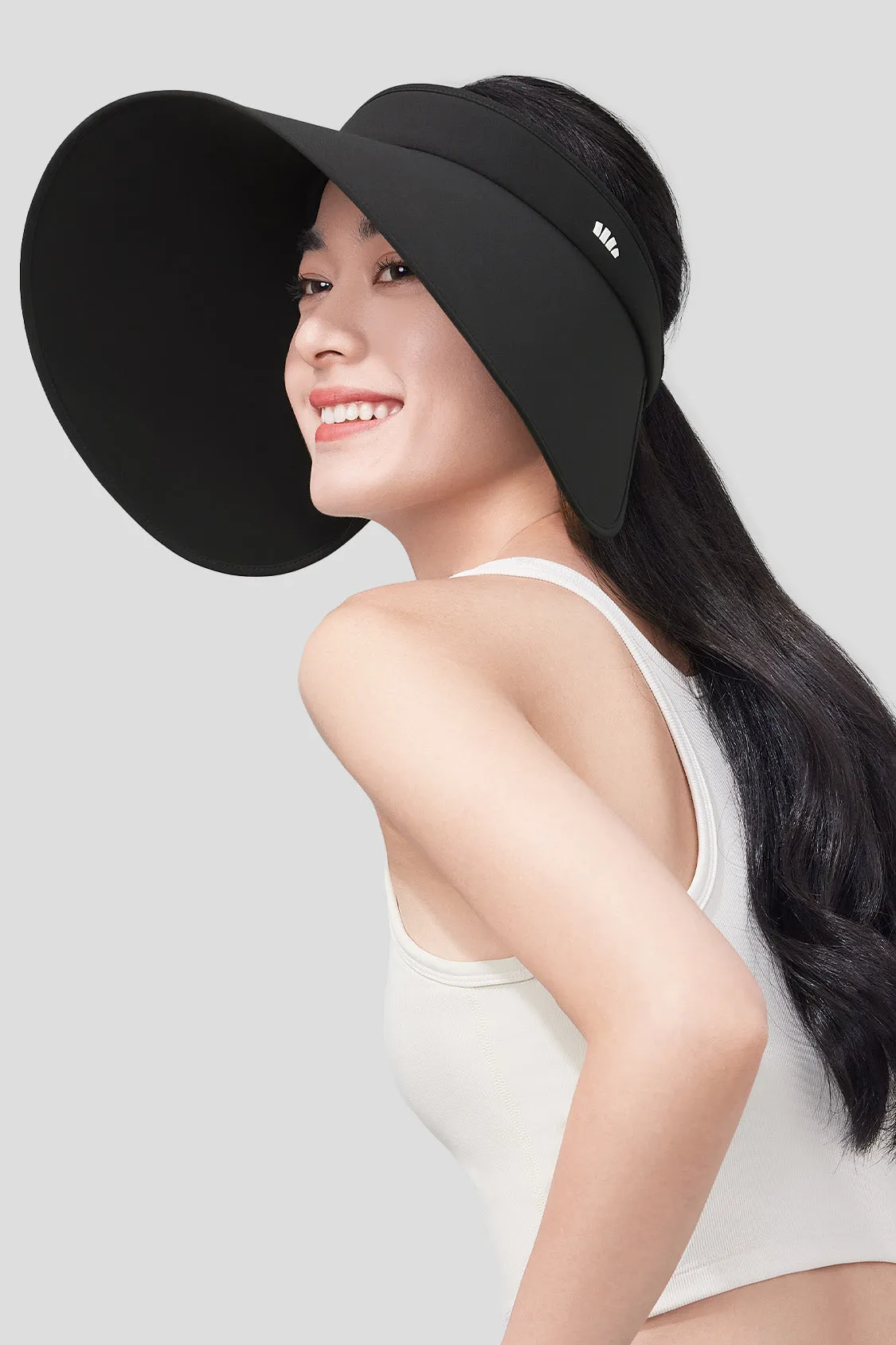 Breeze - Women's Ultra Wide Brim Bonnet-style Visor UPF50 