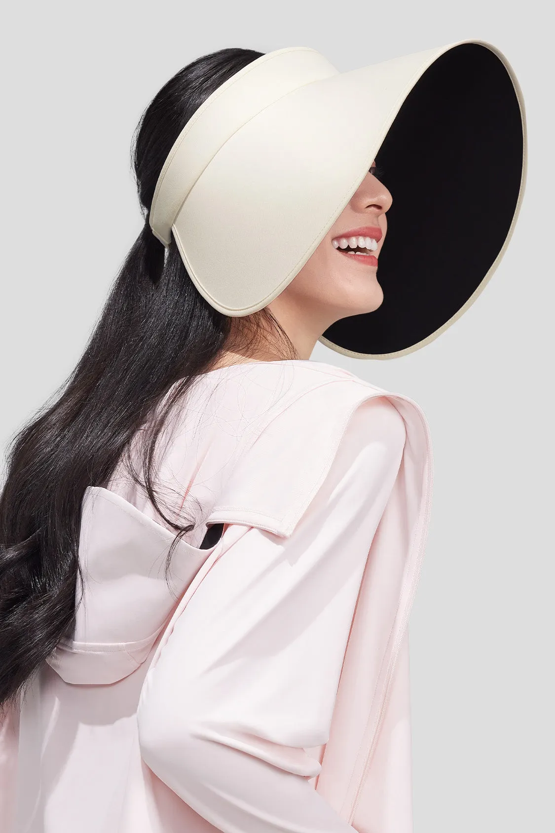 Breeze - Women's Ultra Wide Brim Bonnet-style Visor UPF50 