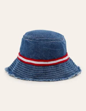 Bucket Hat-Denim