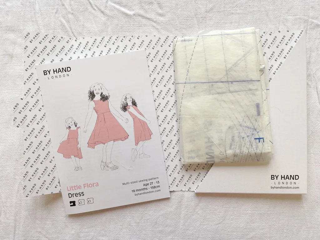 By Hand London - Little Flora Dress Sewing Pattern Age 18m - 13y