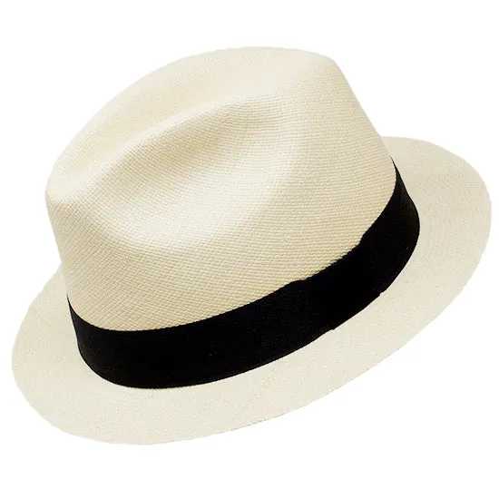 Classic Natural Borsalino Hat for Women