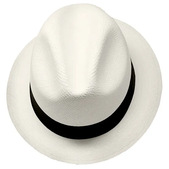 Classic White Borsalino Hat for Men