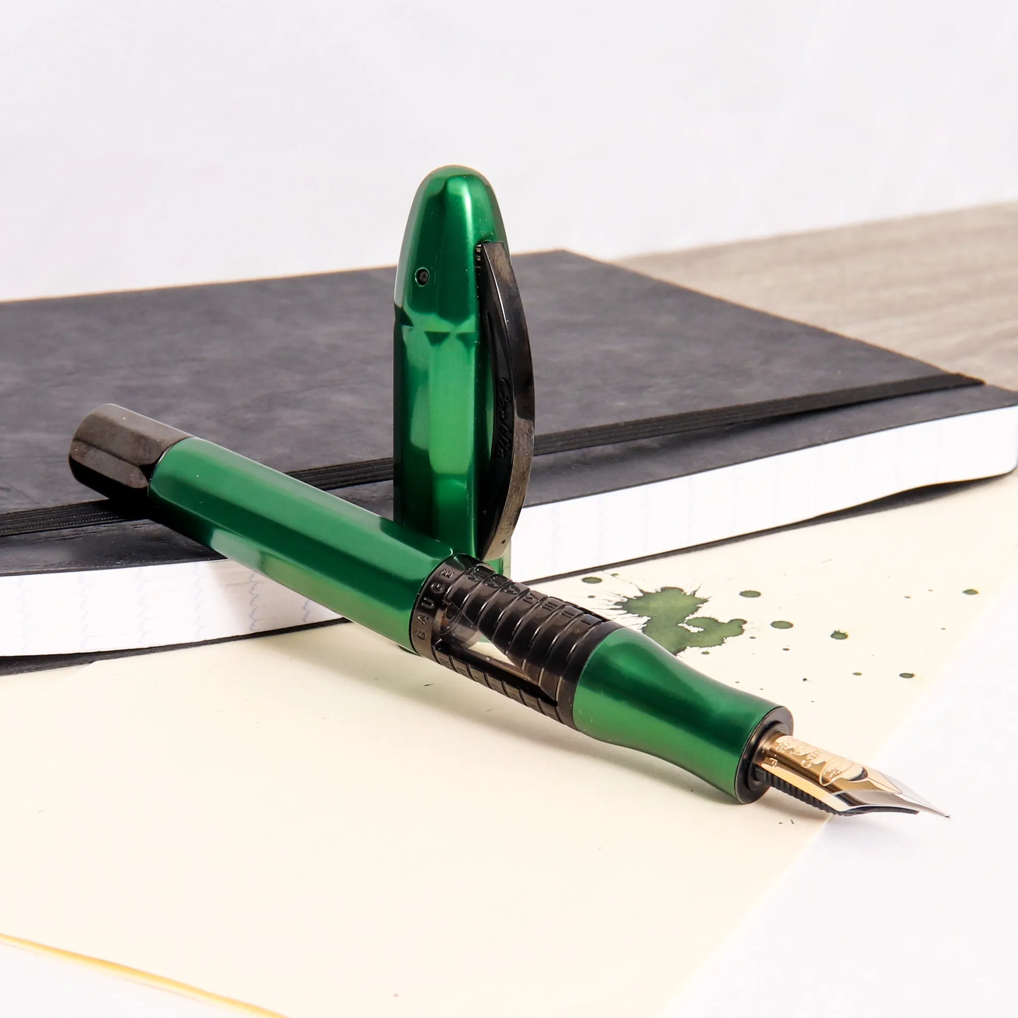 Conklin Nozac Classic 125th Anniversary Green Fountain Pen