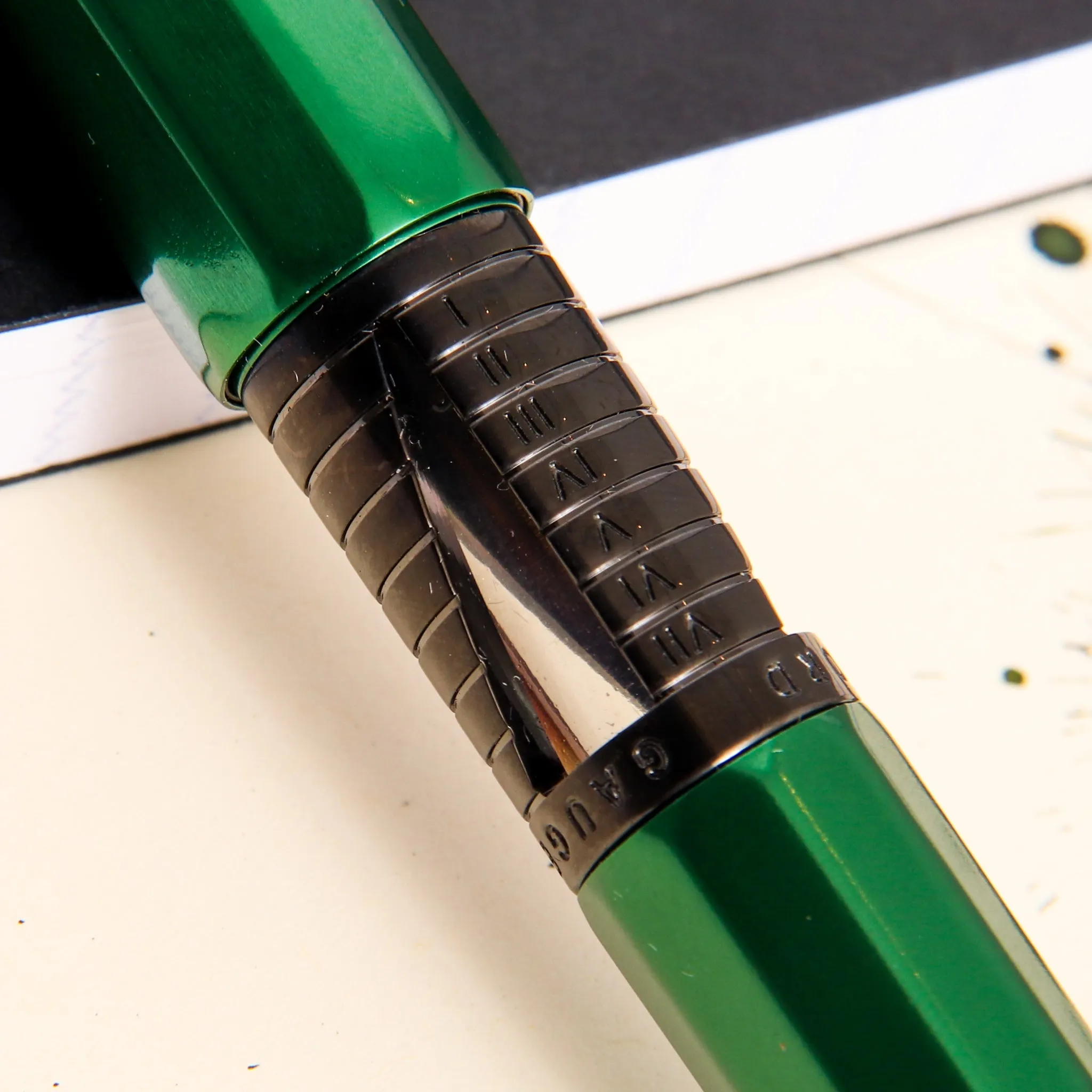 Conklin Nozac Classic 125th Anniversary Green Fountain Pen