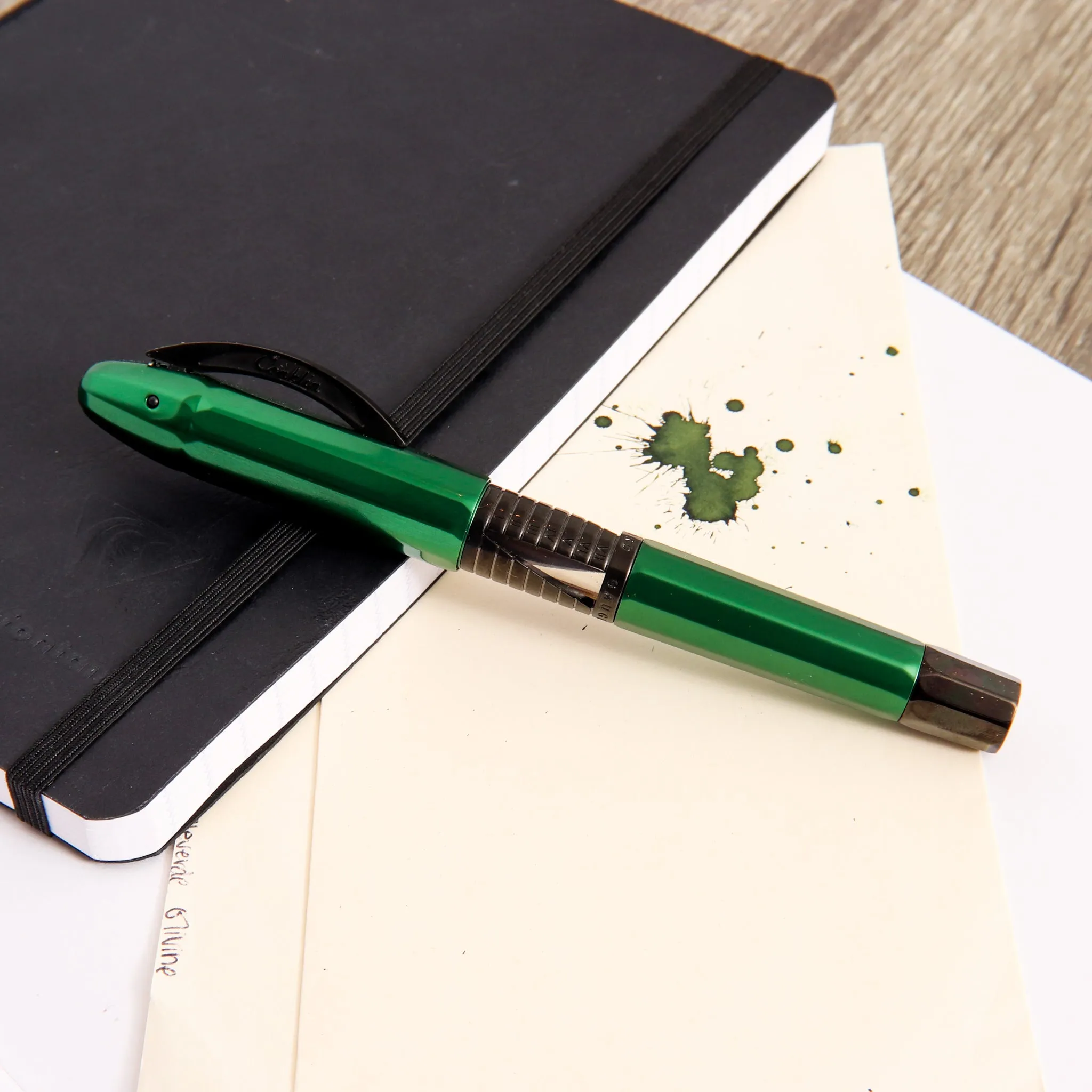 Conklin Nozac Classic 125th Anniversary Green Fountain Pen