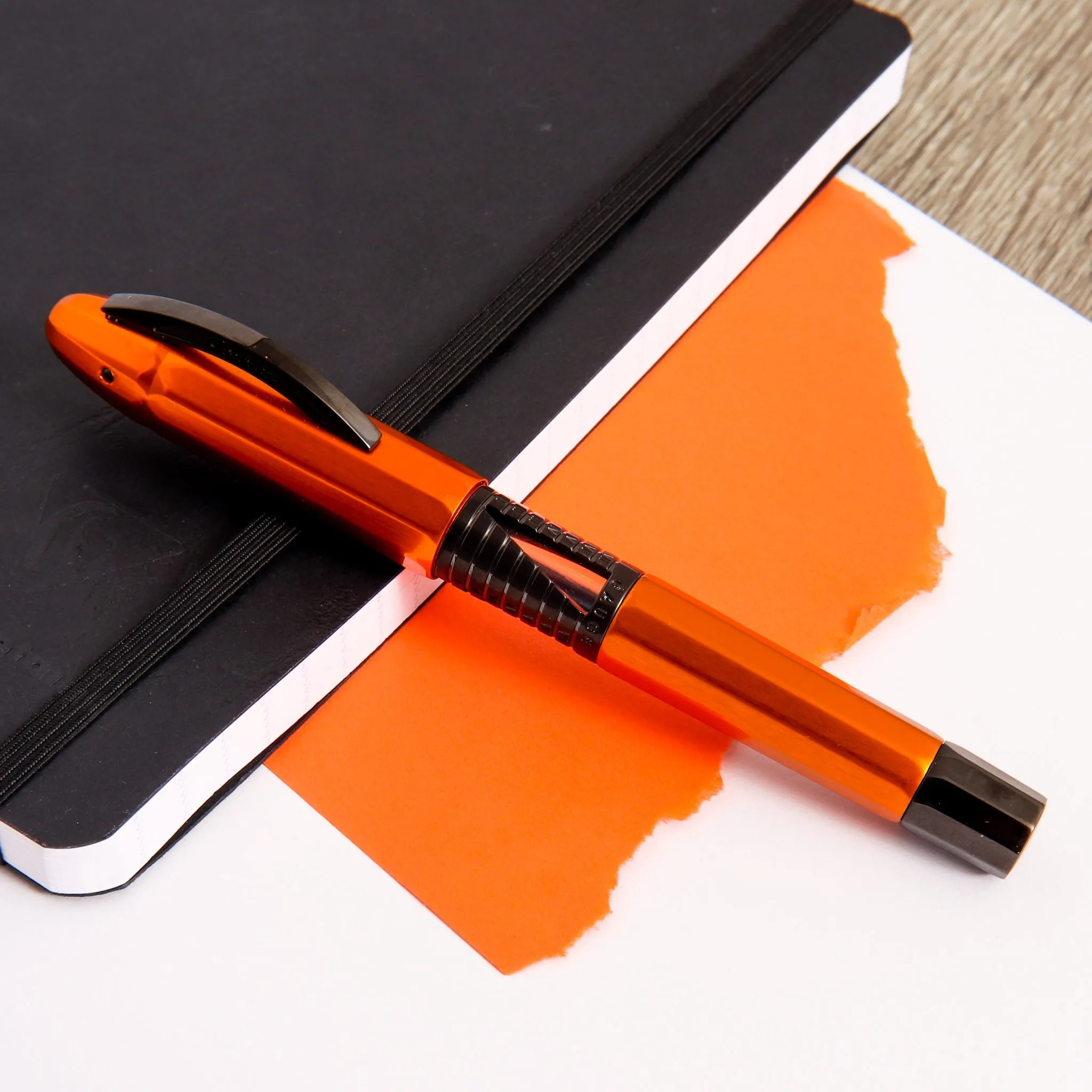 Conklin Nozac Classic 125th Anniversary Orange Fountain Pen