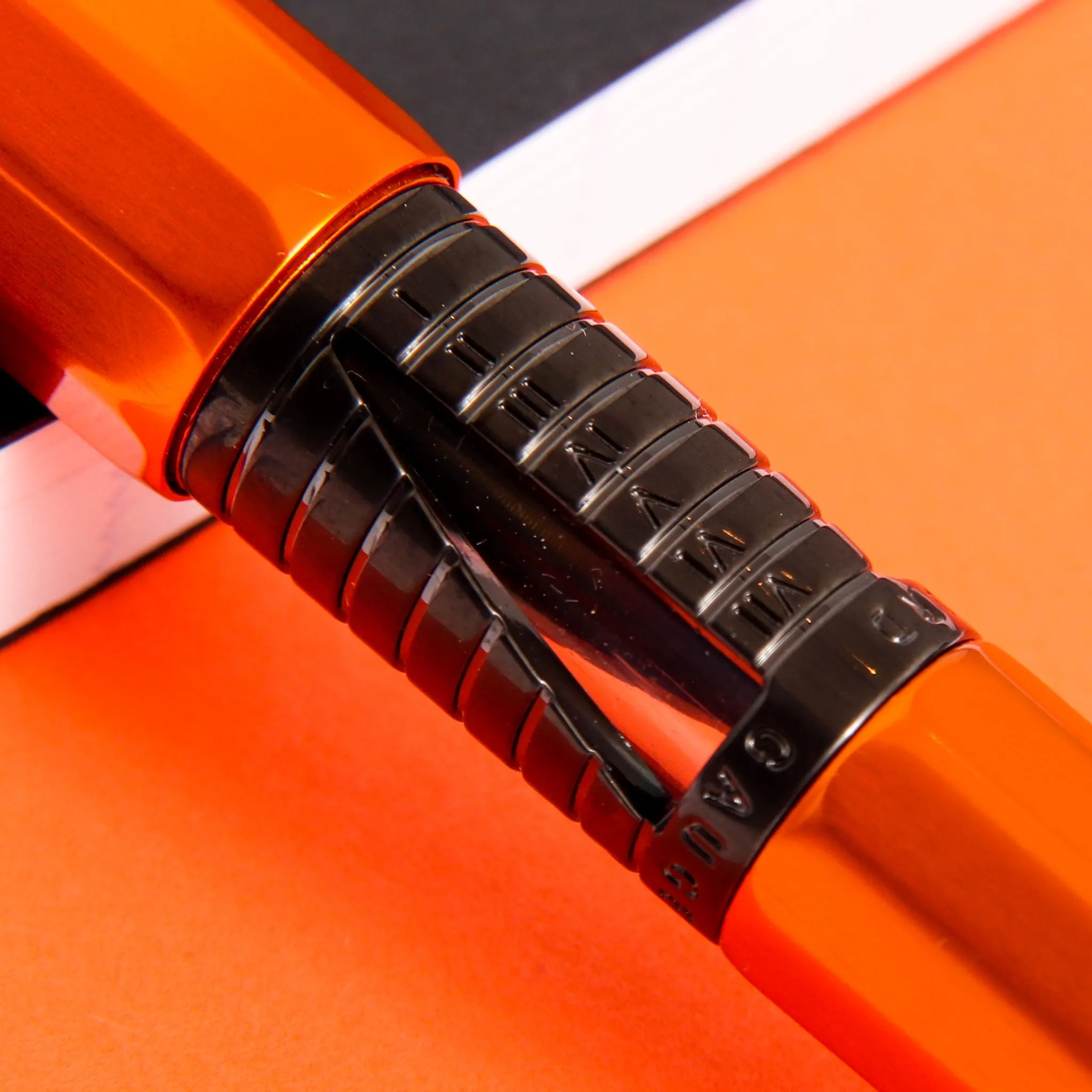 Conklin Nozac Classic 125th Anniversary Orange Fountain Pen