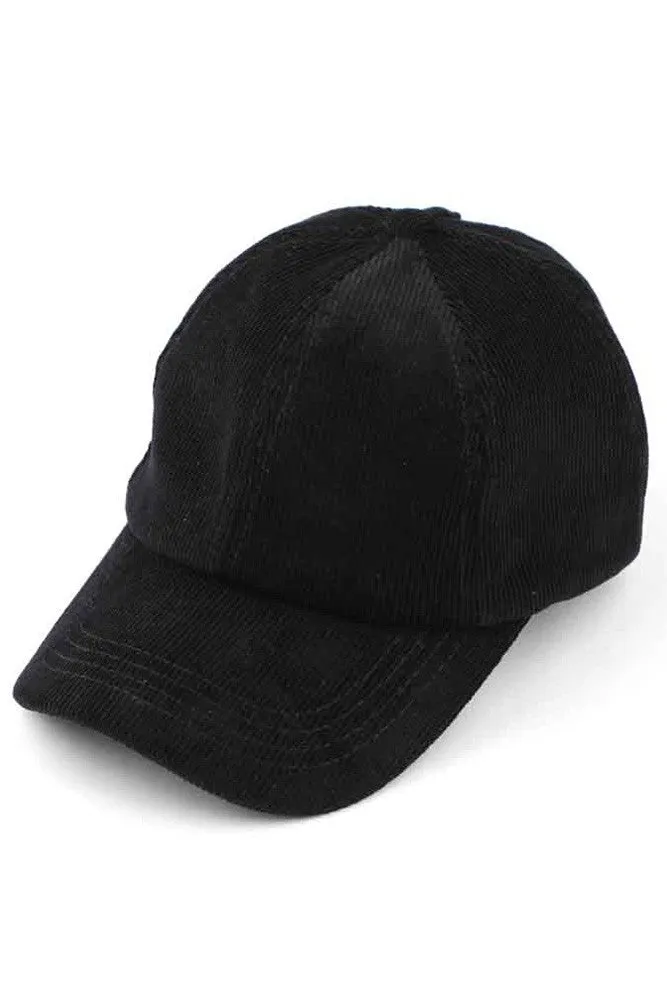 Corded Baseball Cap