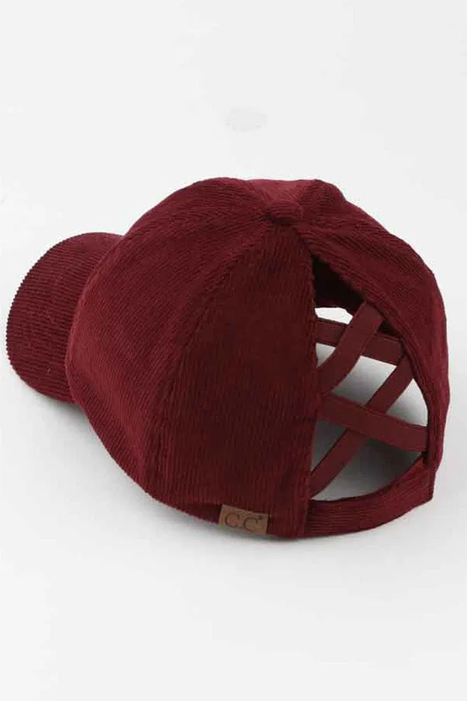 Corded Baseball Cap