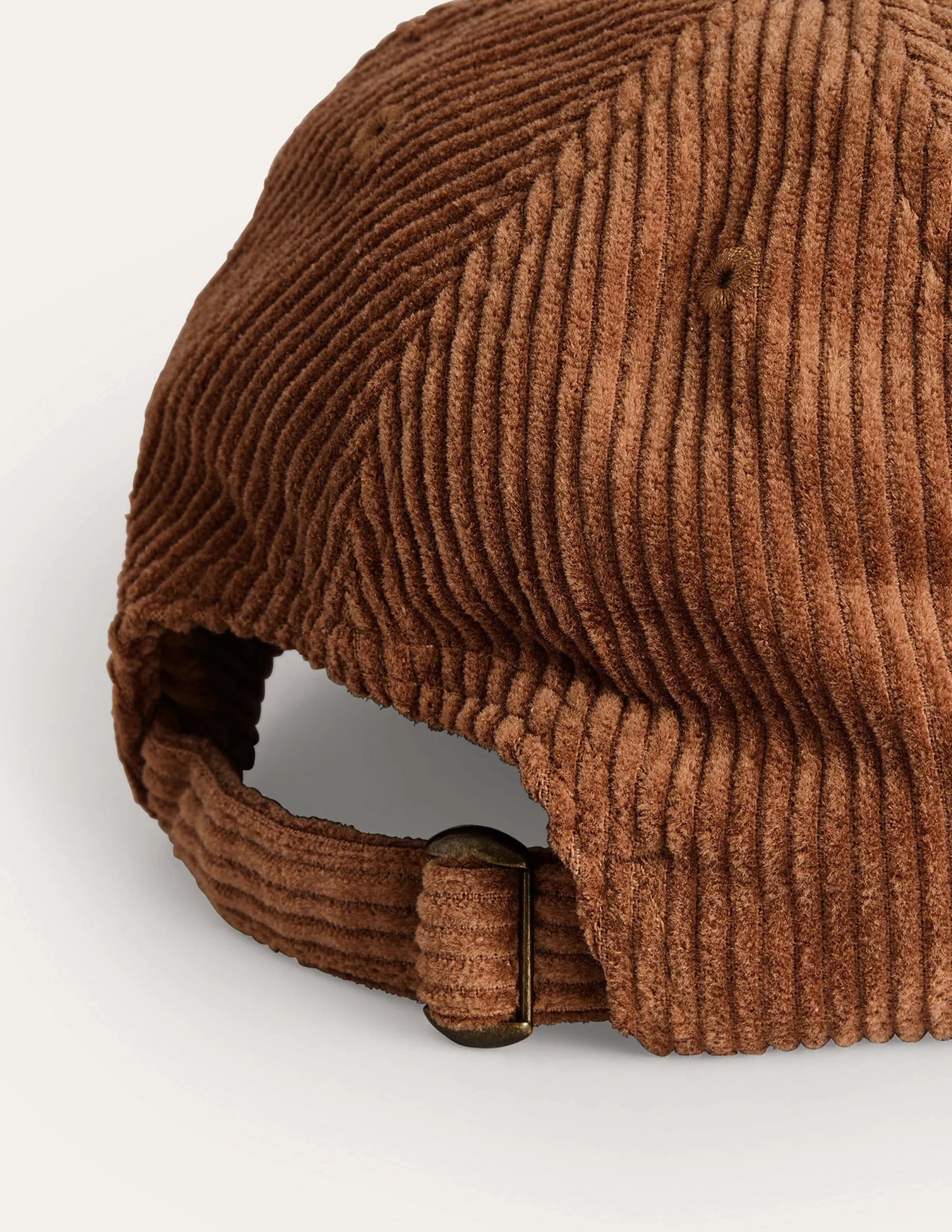 Corduroy Cap-Butterscotch Brown