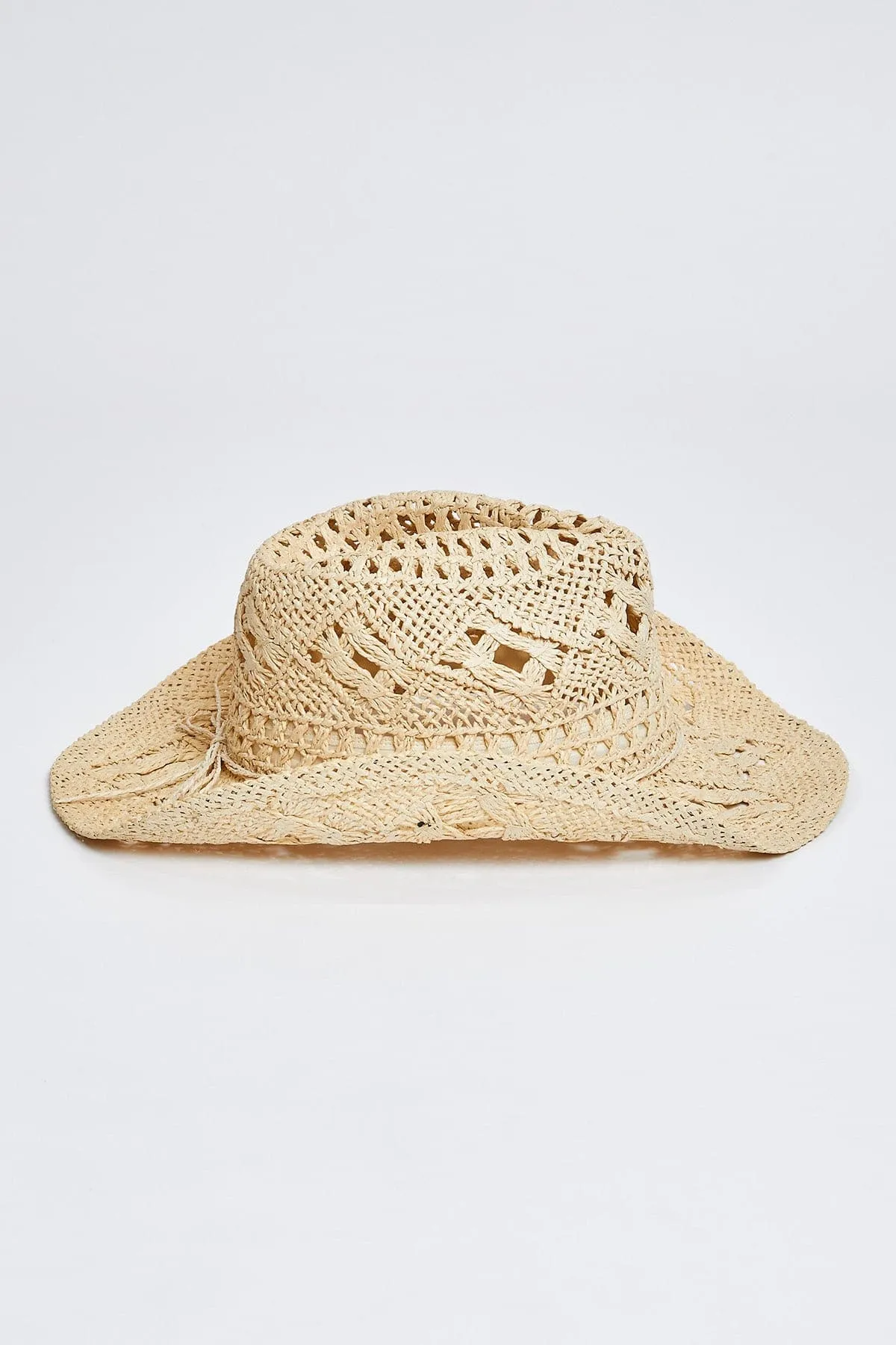 Daisy Natural Straw Cowboy Hat