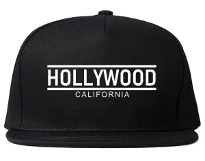 Hollywood California City Lines Mens Snapback Hat