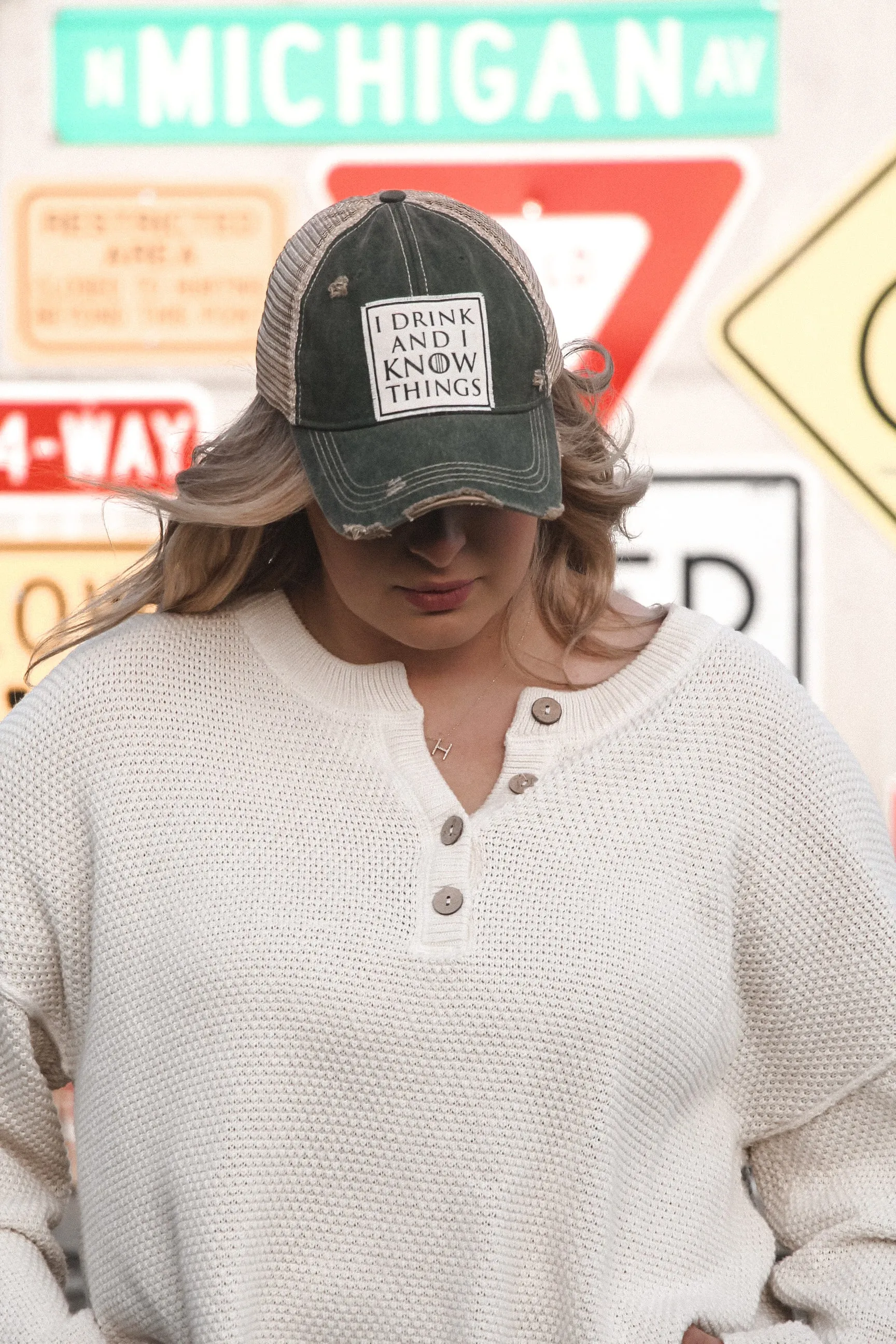 I Drink & I Know Things Hat