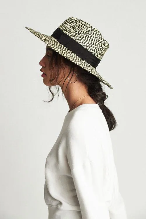 Joanna Hat (Black   Cream)