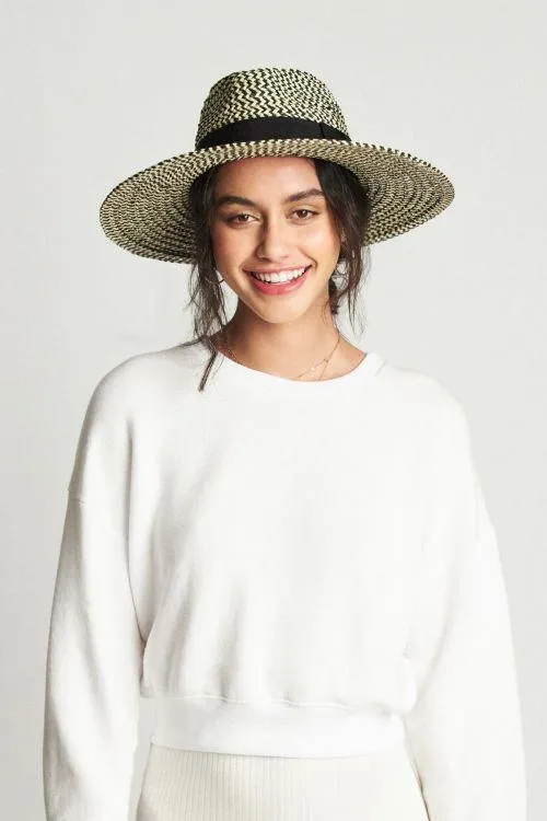 Joanna Hat (Black   Cream)