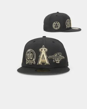 New Era Anaheim Angels 'Black Gold Multi Prolight' World Series 59FIFTY Fitted Black/Gold