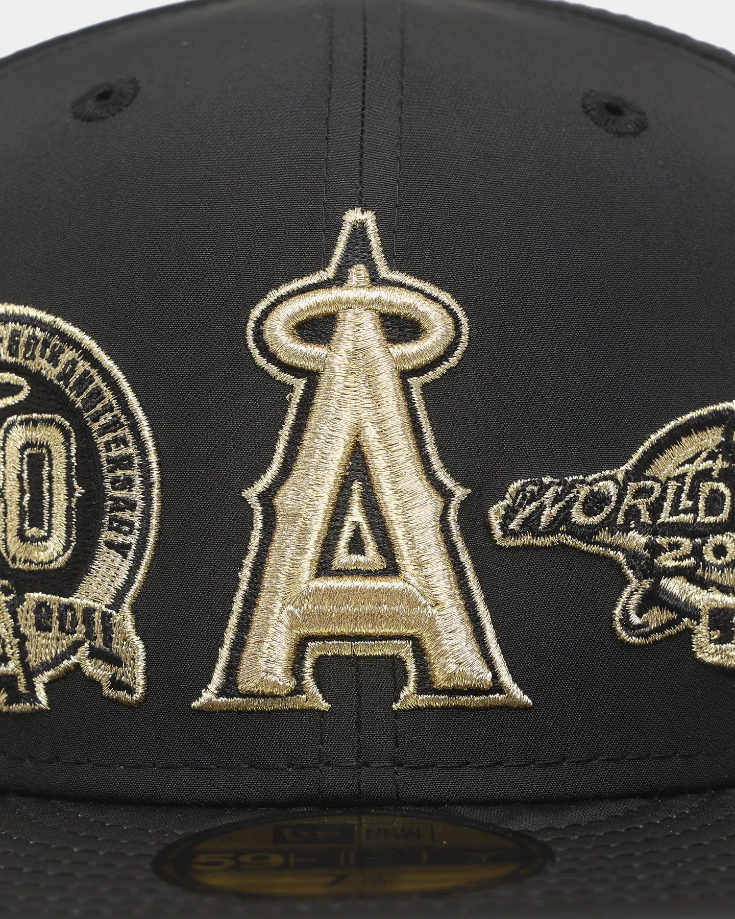 New Era Anaheim Angels 'Black Gold Multi Prolight' World Series 59FIFTY Fitted Black/Gold