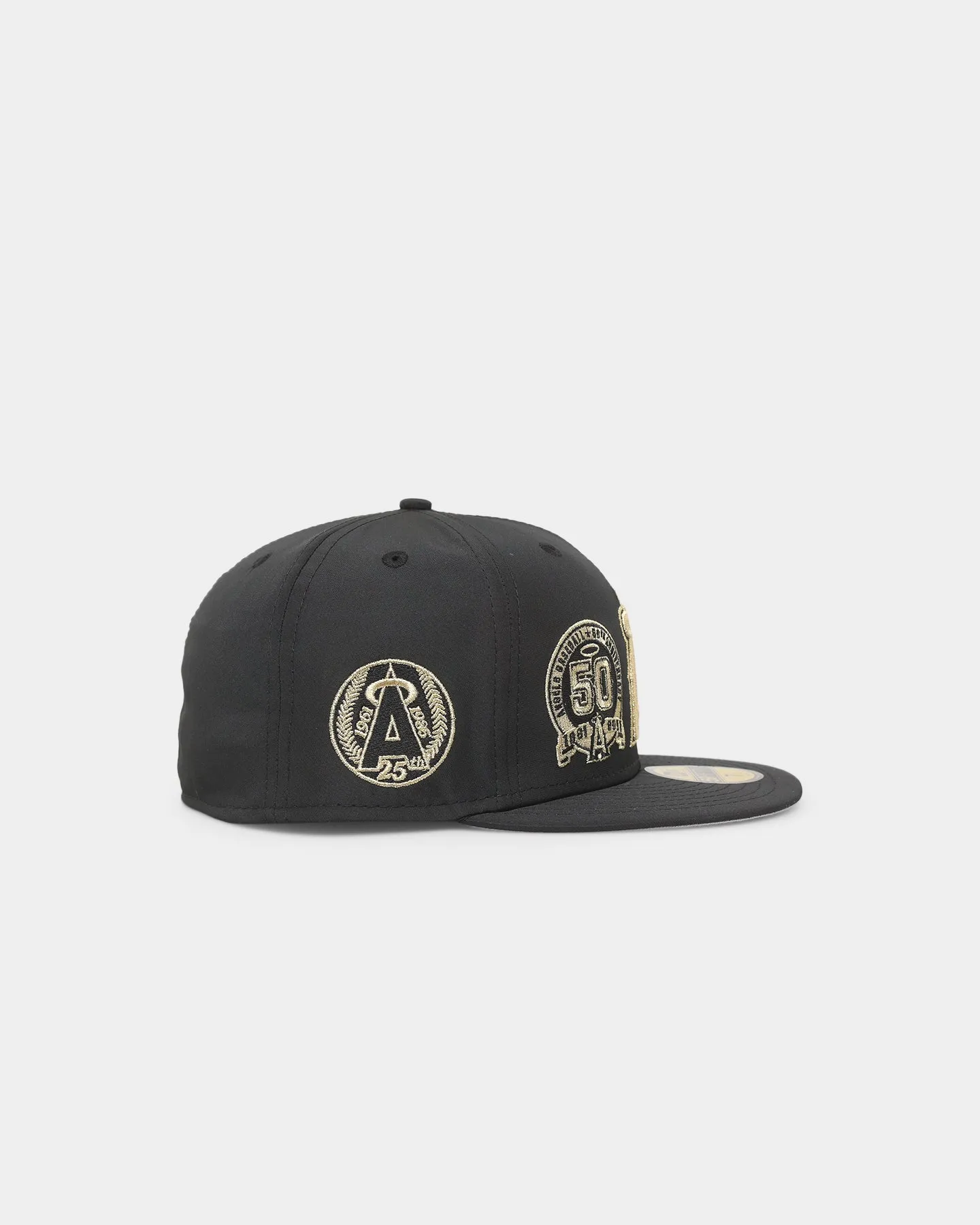 New Era Anaheim Angels 'Black Gold Multi Prolight' World Series 59FIFTY Fitted Black/Gold