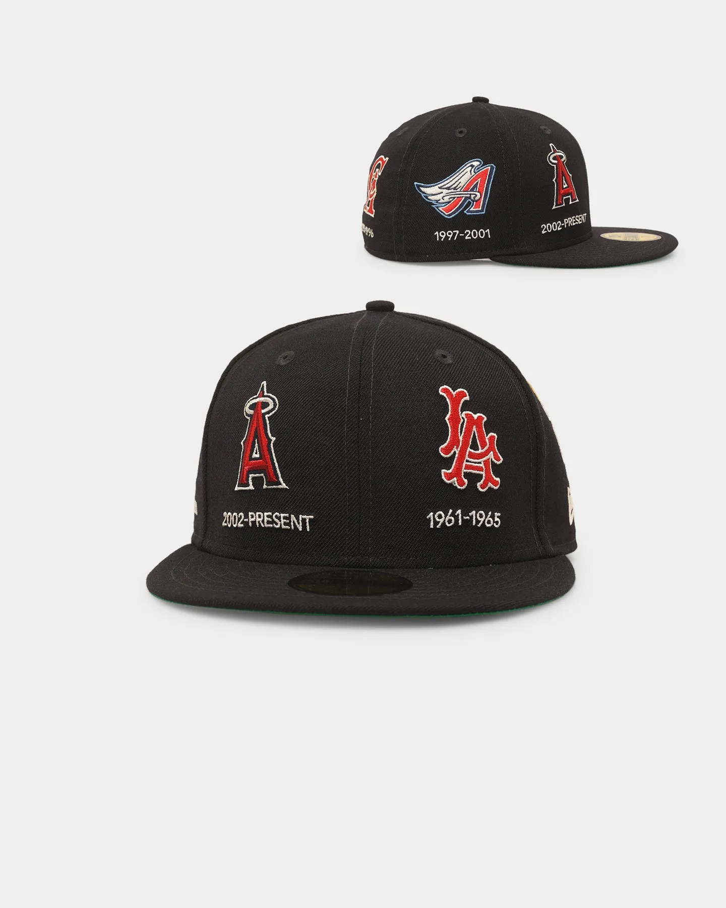 New Era Anaheim Angels 'Logo Evolution' 59FIFTY Fitted Navy