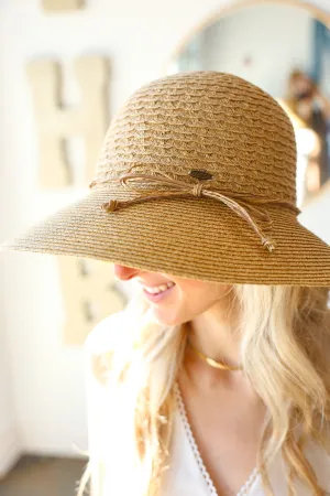 Two Toned Heathered Cloche Hat