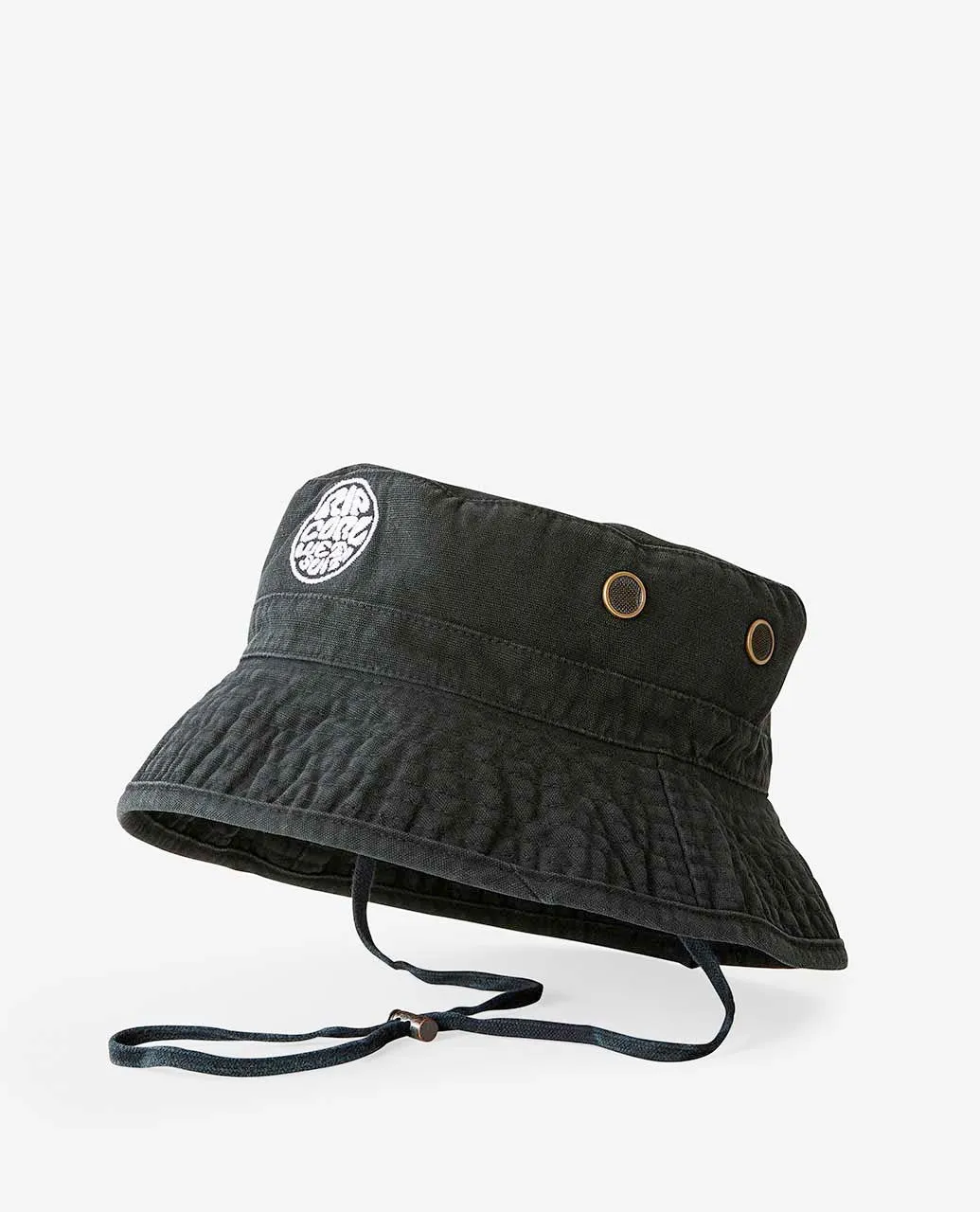 Wetsuit Icon Mid Brim Hat - Boys (8-16 years) - Black
